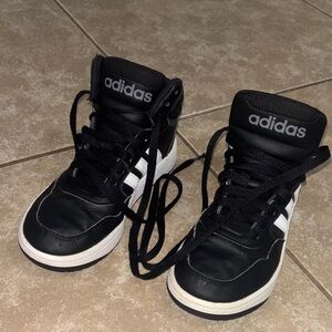 adidas Kids Black and White Sneakers